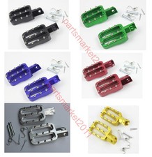 Pedane poggiapiedi CNC per XR50 CRF50 IMR Pitster YCF SSR Pit Dirt Bike