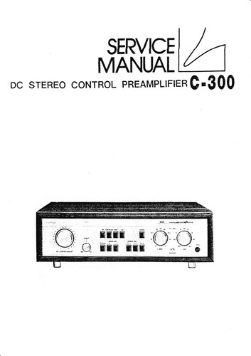 Manuale servizio per luxman - servizio,