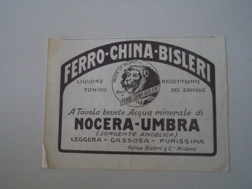 Advertising pubblicità 1924 - advertising,