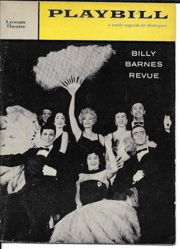 Billy barnes revue broadway - barnes, revue"