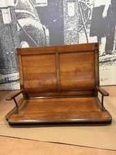 Bellissima Panca, Seduta In Legno del treno 100 porte del '900 in Ottime Condizi