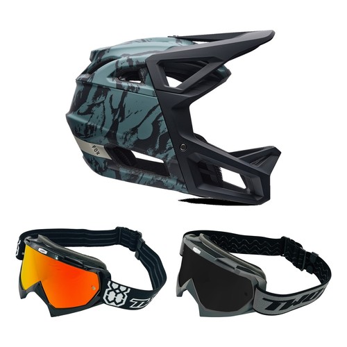 Fox casco mtb bambini - bambini, combo