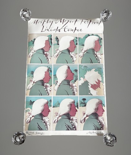Mozart sneezes milton glaser - mozart,