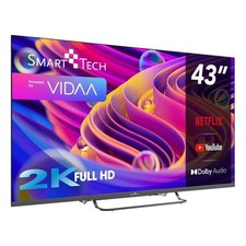 Smart Tech Tv 43" ( LED ) Vidaa U Black 43FV02V