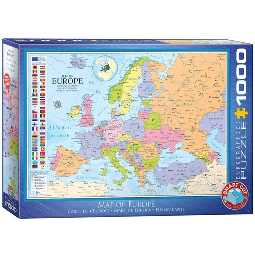 Eurographics mappa dell europa - eurographics,