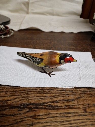 Giocattolo latta uccellino - latta,