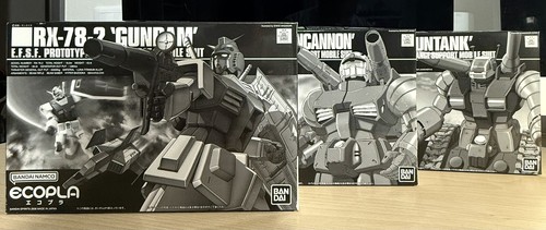 Bandai gunpla ecopla set - ecopla, 3x