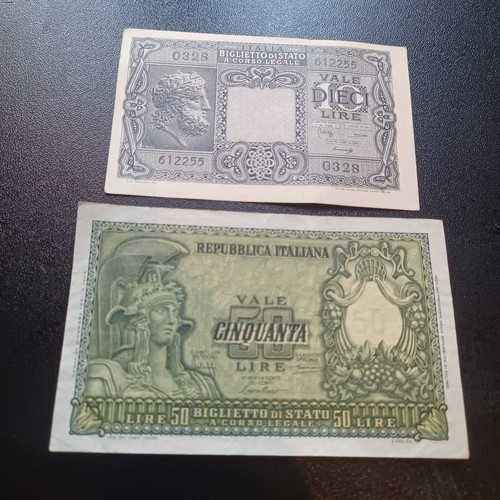 Vecchie banconote italiane - vecchie,