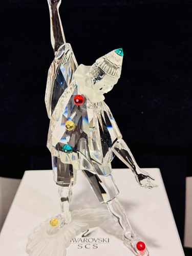 Statuina pierrot swarovski - pierrot,