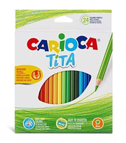 Carioca tita pastelli legno - tita,