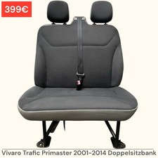 Sedile doppio opel vivaro - opel,