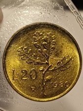 20 LIRE 1980 FDC DA SERIE