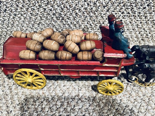 Vintage cast iron clydesdale - iron,