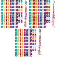 360 Pezzi Fibbie per Capelli Cave Dreadlock Anelli Treccia per Capelli Extension Stringa