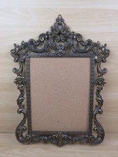 vecchia CORNICE IN METALLO