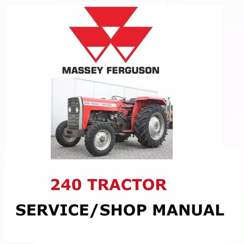 Massey ferguson 240 trattore - massey,
