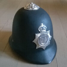 ENGLISH POLICE HELMET CAP COSTUME ELMETTO POLIZIOTTO INGLESE CAPPELLO CARNEVALE