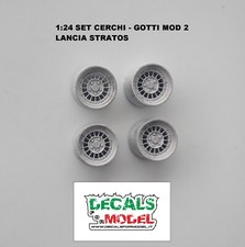 1:24 SET 4 CERCHI IN METALLO