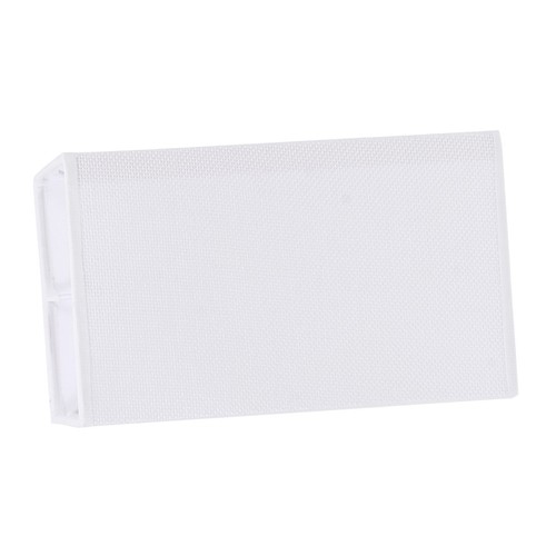 Coprilampada tessuto bianco - coprilampada,