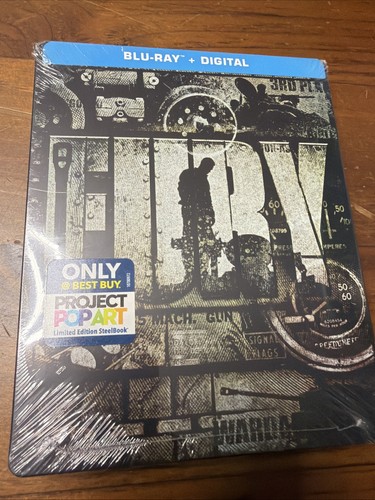Fury blu ray steelbook - blu-ray, best