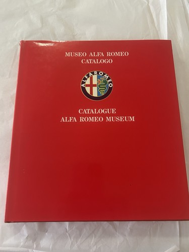 Museo alfa romeo catalogo 1985 - museo,