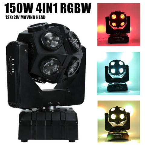 Mini luce testa mobile - , 12x12w
