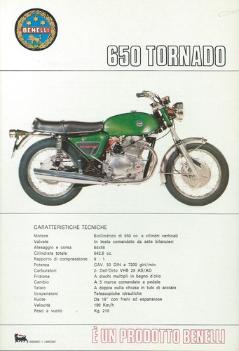 Volantino 650 tornado - 650,