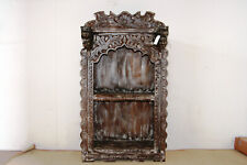 mobile basso . libreria credenza indiana in stile etnico