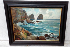 - EZZELINO BRIANTE 1901-1971 ' I FARAGLIONI DI CAPRI' NAPOLI   ANNI'30