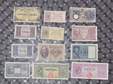 Lotto di 12 Banconote Lire