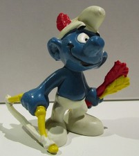 406-PUFFI-PUFFO ARCIERE-ARCHER-2.0102-HONG KONG © 1978 PEYO SCHLEICH Ⓢ-W.BERRIE