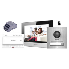 KIT VIDEOCITOFONO HIKVISION 2