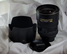 Obiettivo zoom Nikon Nikkor 17-55mm 2,8 DX G ED AF-S lens + HB31 hood ASTA