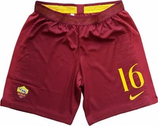 de rossi roma shorts player issue 2018 2019 player issue magazzino Authentic