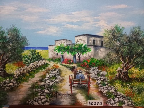 Dipinto olio tela - dipinto,