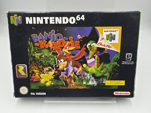 N64 nintendo banjo kazooie - n64, 64