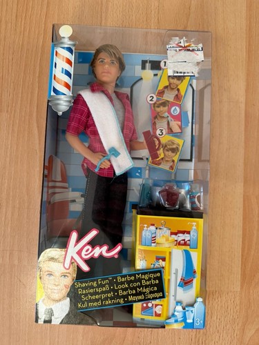 Barbie ken shaving - barbie, fun