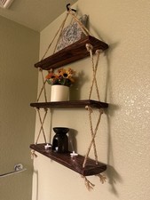 Mensole sospese artigianali a