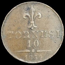 10 Tornesi 1859