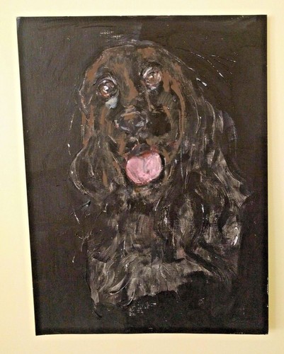 Quadro black cocker spaniel - cocker,