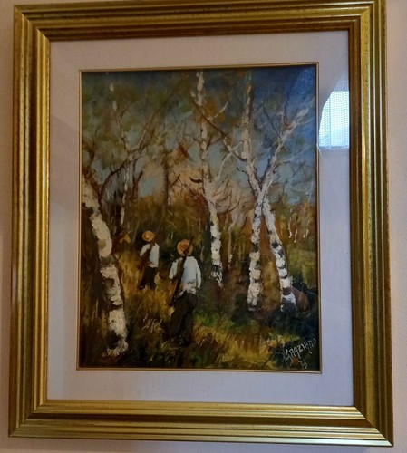 Dipinto olio tela 60x70 - dipinto, su