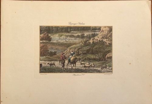 Stampa paysages italiens - paysages,