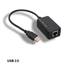Kentek Convertitore Ethernet USB 2.0 RJ45 100Mbps Rete LAN Internet per PC Mac