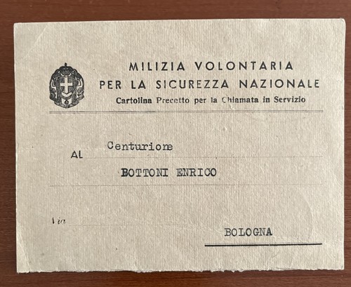 Cartolina bologna legione - bologna,