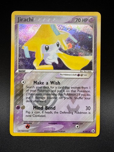 Pokèmon 2004 jirachi - 8/101, ex
