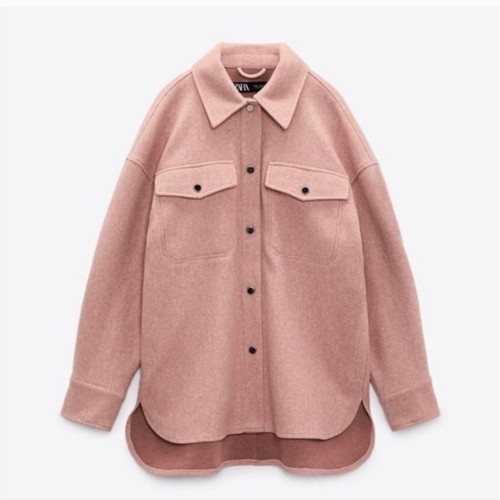 Giacca camicia zara oversize - zara,