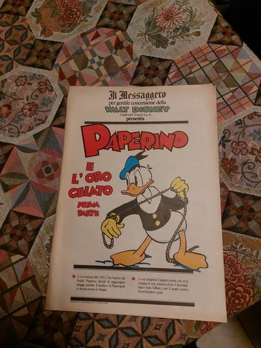 Disney allegato messaggero - disney,