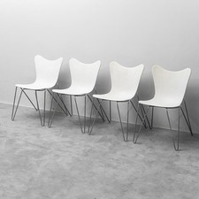SET 4 SEDIE BIANCHE MODELLO