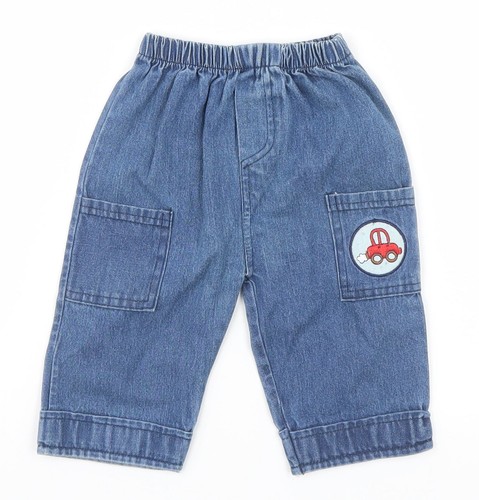 Jeans blu cargo bambino - , c
