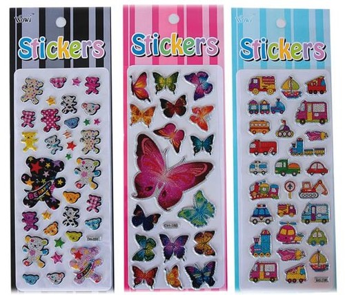 Stickers gommati 8x22 - stickers, cm.